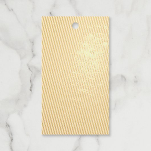 Effen cyaan blauwe achtergrond | Minimale zomersti Cadeaulabels (Voorkant)