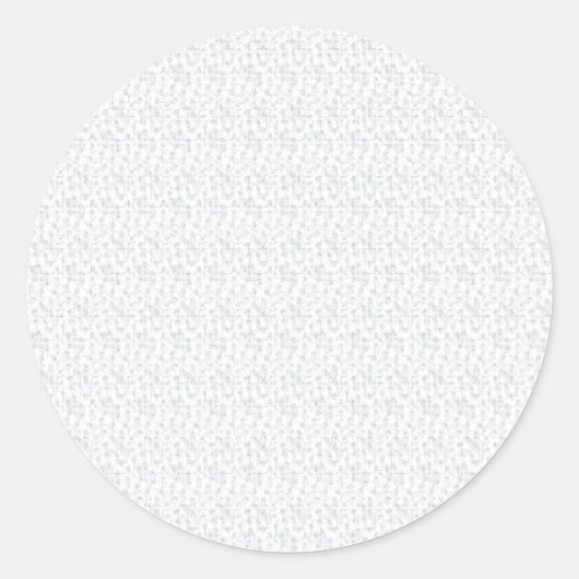 Effen cyaan blauwe achtergrond ronde sticker (Voorkant)