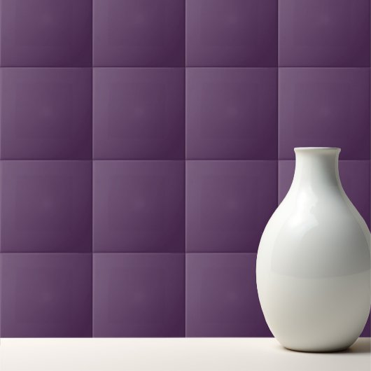 Effen diep Paarse kleur Modern Tegeltje