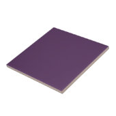 Effen diep Paarse kleur Modern Tegeltje (Zijkant)