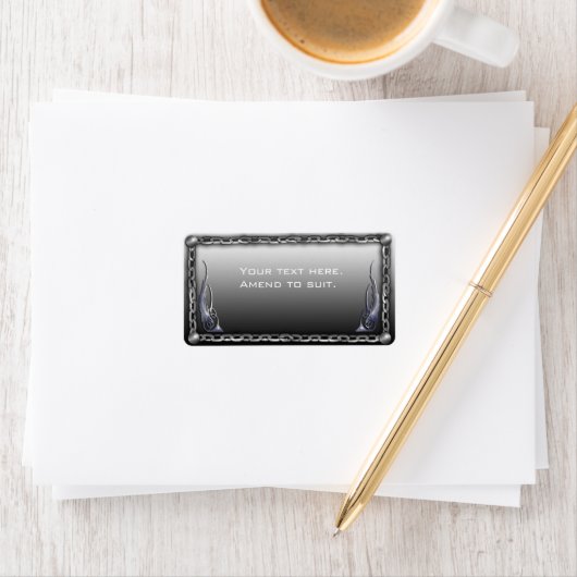 effen etiket (Insitu)