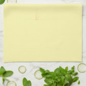 effen gekleurde keukendoek theedoek (Gevouwen)