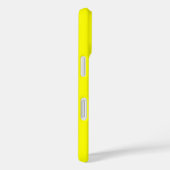 Effen gele kleur Case-Mate iPhone case (Achterkant / Rechts)