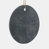 Effen grijs keramisch ornament (Rechts)