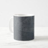 Effen grijs koffiemok (Voorkant links)