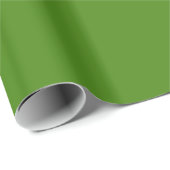 Effen groen inpakpapier (Rol Hoek)