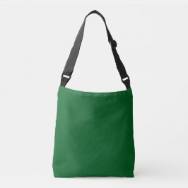 Effen groene textuur vult de hele afbeelding crossbody tas