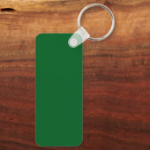 Effen groene textuur vult de hele afbeelding sleutelhanger (Achterkant)