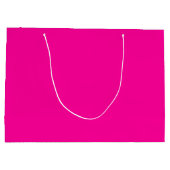 Effen Heet Roze Groot Cadeauzakje (Achterkant)