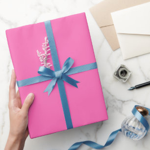Effen Heet Roze Kleur Schakering Tonaal Cadeaupapier