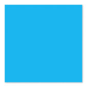 Effen helderblauwe achtergrond behang (Voorkant)