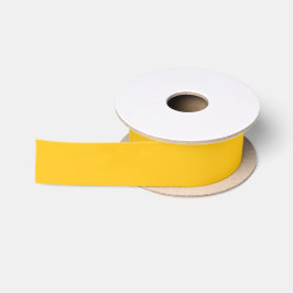 Effen heldergele lint