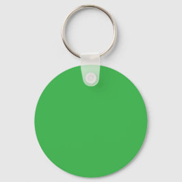 Effen heldergroene achtergrond sleutelhanger