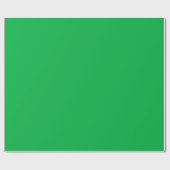 Effen Kelly groene kleur tint Cadeaupapier (Vlak)