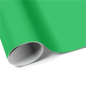 Effen Kelly groene kleur tint Cadeaupapier (Rol Hoek)