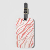 Effen kleur Amerikaans Bagagelabel (Voorkant (verticaal))