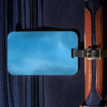 Effen kleur Amerikaans Bagagelabel