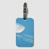 Effen kleur Amerikaans Bagagelabel (Voorkant (verticaal))