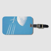 Effen kleur Amerikaans Bagagelabel (Voorkant (horizontaal))