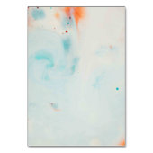 Effen kleur Amerikaans tabelnummer Kaart (Achterkant)