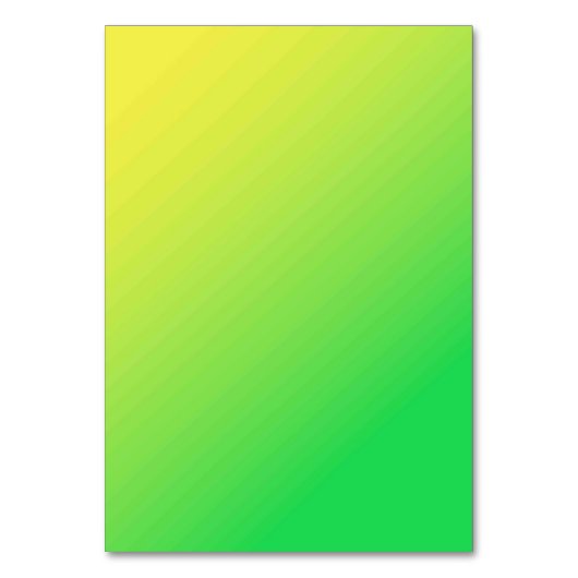 Effen kleur Amerikaans tabelnummer Kaart (Achterkant)