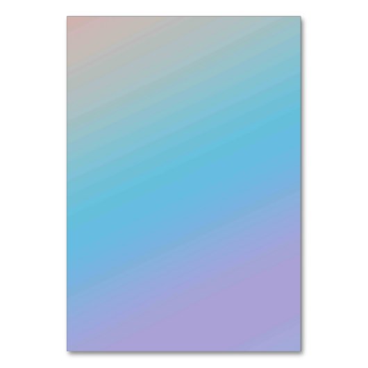 Effen kleur Amerikaans tabelnummer Kaart (Voorkant)