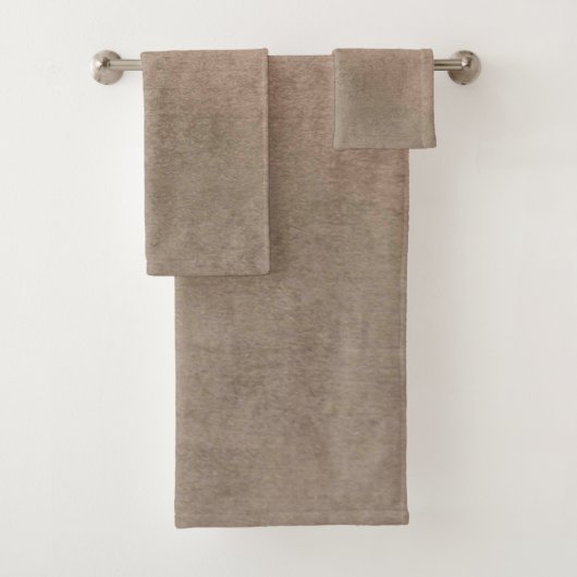 Effen kleur Amerikaanse badhanddoek set Bad Handdoek (Insitu)
