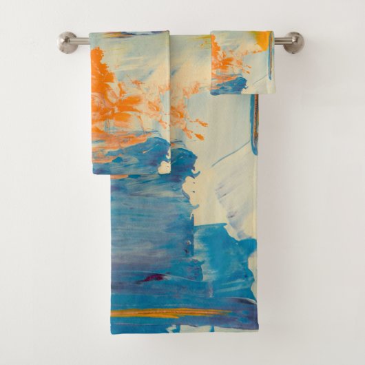 Effen kleur Amerikaanse badhanddoek set Bad Handdoek (Insitu)