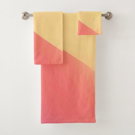 Effen kleur Amerikaanse badhanddoek set Bad Handdoek (Insitu)