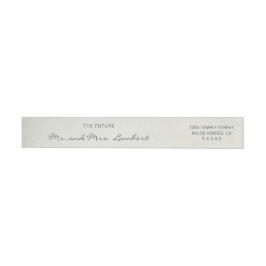 Effen kleur beige trouw retouradres