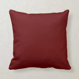 Effen kleur Bourgogne Rood Sierkussen