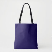 effen kleur Canvas tas (Voorkant)