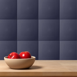 Effen kleur effen avond donker blauw tegeltje