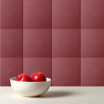 Effen kleur effen baksteen Rood Tegeltje<br><div class="desc">Stevige kleur duidelijk Brick Rood ontwerp.</div>