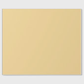 Effen kleur effen  bleek geel cadeaupapier (Vlak)