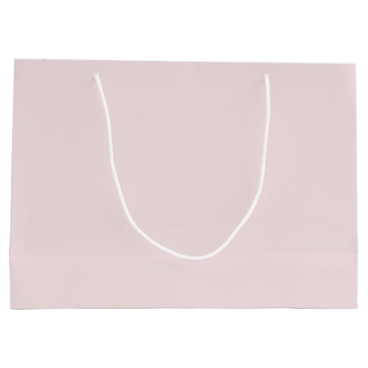 Effen kleur effen blozend roze groot cadeauzakje (Achterkant)