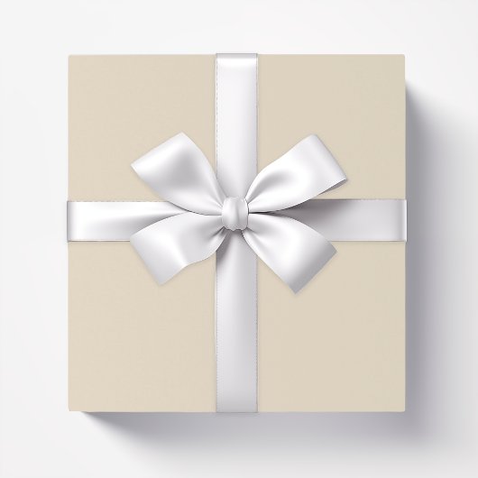 Effen kleur effen Champagne beige Cadeaupapier