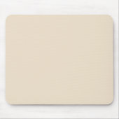 Effen kleur effen Champagne beige Muismat (Voorkant)