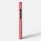 Effen kleur effen donker koraal roze Case-Mate iPhone case (Achterkant / Links)