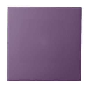 Effen kleur effen donker paarse mauve tegeltje