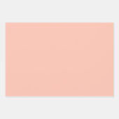 Effen kleur effen eenvoudige delicate tropische pe inpakpapier vel (Voorkant 2)