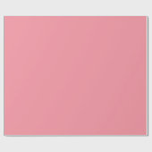 Effen kleur effen Geranium Roze Cadeaupapier (Vlak)