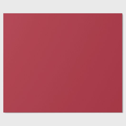 Effen kleur effen kerst rood cadeaupapier (Vlak)