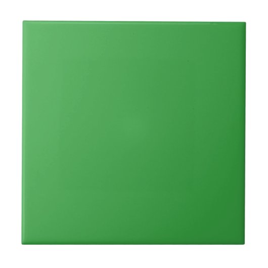 Effen kleur effen klassiek groen tegeltje (Voorkant)