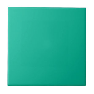 Effen kleur effen Mint Bladgroen Tegeltje