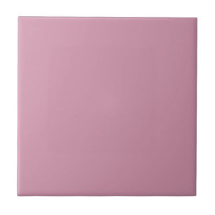 Effen kleur effen Orchid Smoke mauve roze Tegeltje