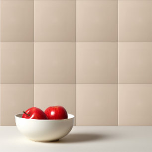 Effen kleur effen Palomino beige Tegeltje