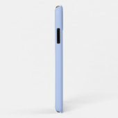 Effen kleur effen periwinkle lichtblauw Case-Mate iPhone case (Achterkant/rechts)