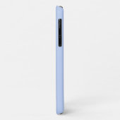 Effen kleur effen periwinkle lichtblauw Case-Mate iPhone case (Achterkant/links)