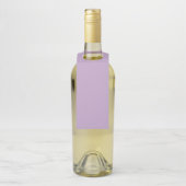 Effen kleur effen wisteria licht paarse flessenhanger (Op fles)